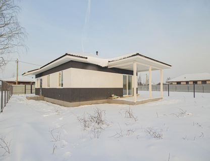 Одноэтажный дом, 130 м²