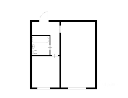 1-к. квартира, 32,9&nbsp;м²
