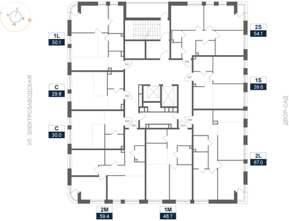 Студия, 39&nbsp;м²
