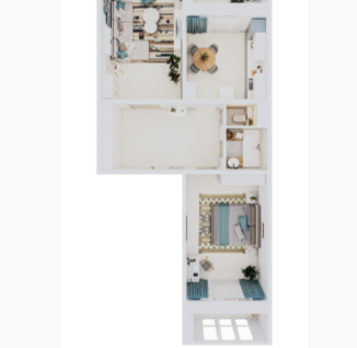2-к. квартира, 72,1&nbsp;м²