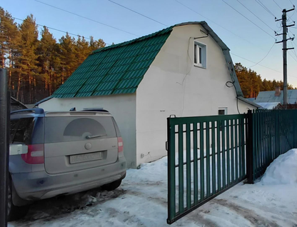 Двухэтажная дача, 56,2 м²