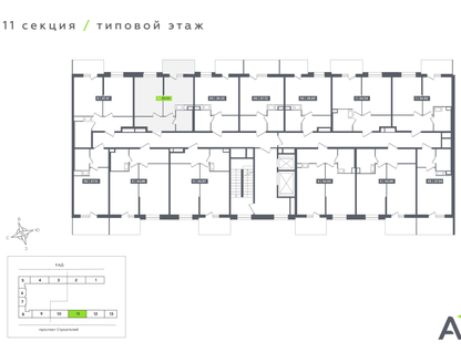 1-к. квартира, 33&nbsp;м²