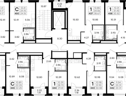 Студия, 22&nbsp;м²