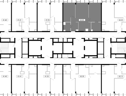 2-к. квартира, 62&nbsp;м²