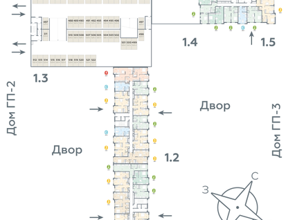 Студия, 42&nbsp;м²