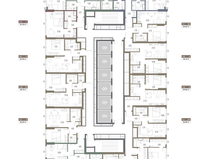 2-к. квартира, 70 м²