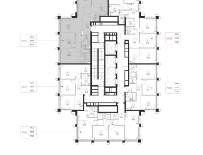 4-к. квартира, 96 м²