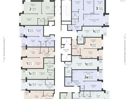 1-к. квартира, 35&nbsp;м²