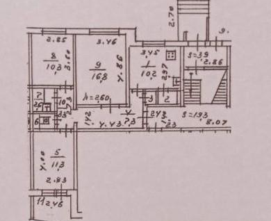3-к. квартира, 64,7&nbsp;м²