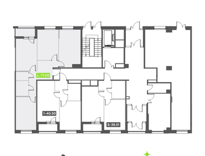Студия, 78 м²