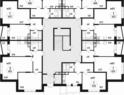 1-к. квартира, 40&nbsp;м²