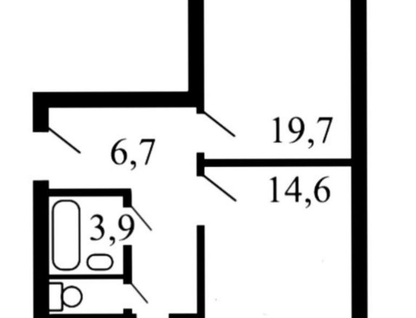2-к. квартира, 60&nbsp;м²