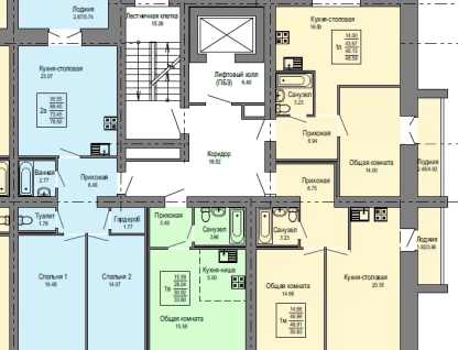 1-к. квартира, 48&nbsp;м²