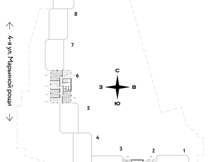 1-к. квартира, 44&nbsp;м²