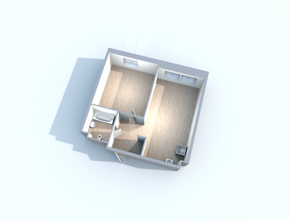 2-к. квартира, 44,1 м²