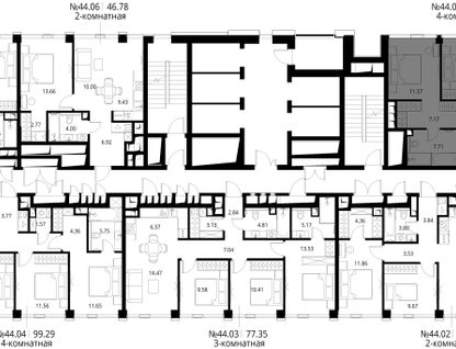 4-к. квартира, 105 м²