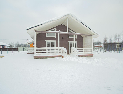 Одноэтажный дом, 130 м²