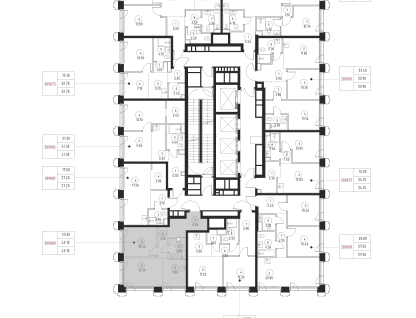 1-к. квартира, 43 м²