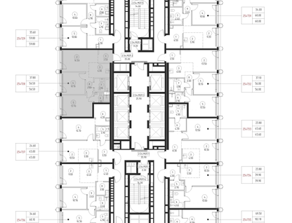 2-к. квартира, 56&nbsp;м²