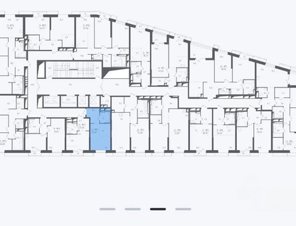 Студия, 23,7&nbsp;м²