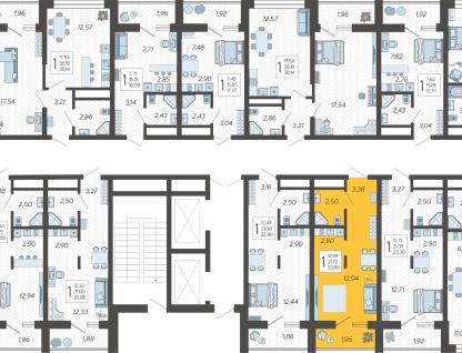 Студия, 23 м²