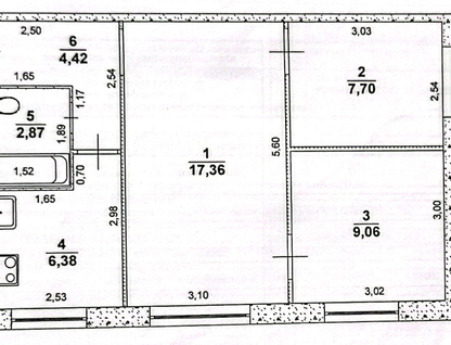 3-к. квартира, 47,8&nbsp;м²