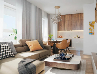 Студия, 22,4 м²
