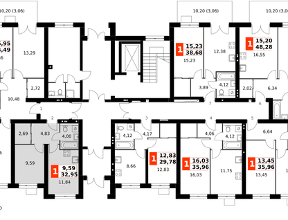 1-к. квартира, 32&nbsp;м²