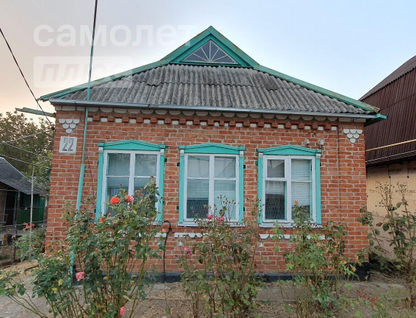 Одноэтажный дом, 63 м²