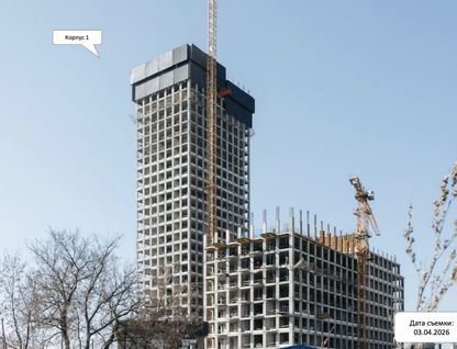 2-к. квартира, 54,3 м²