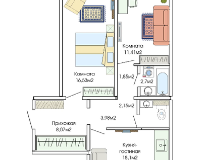 3-к. квартира, 71,9&nbsp;м²