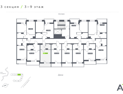 Студия, 25&nbsp;м²