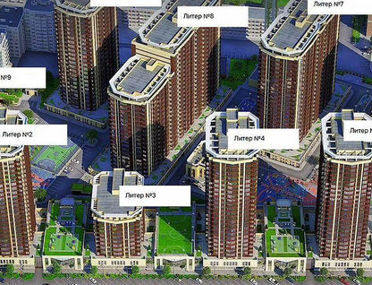 2-к. квартира, 59 м²