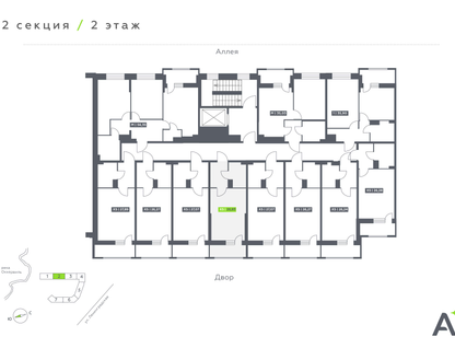 Студия, 26 м²