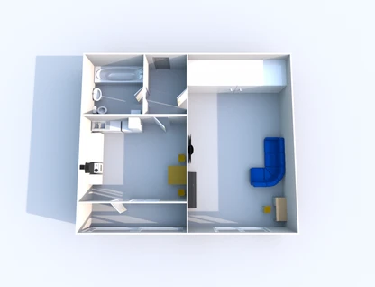 1-к. квартира, 31,1&nbsp;м²