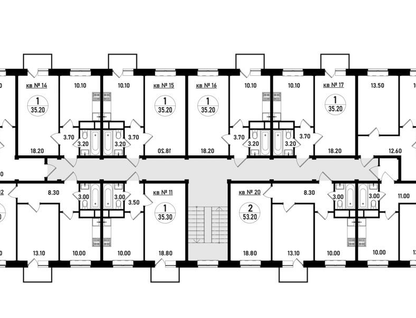 1-к. квартира, 34 м²