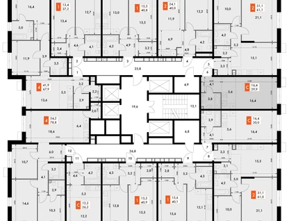 Студия, 29&nbsp;м²