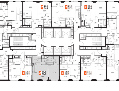 2-к. квартира, 49&nbsp;м²