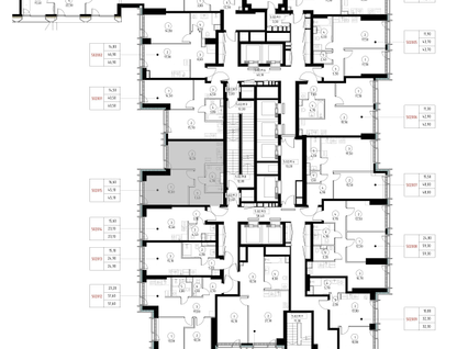 1-к. квартира, 46&nbsp;м²