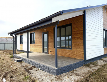 Одноэтажный дом, 130 м²