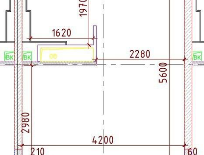 Студия, 22,8 м²