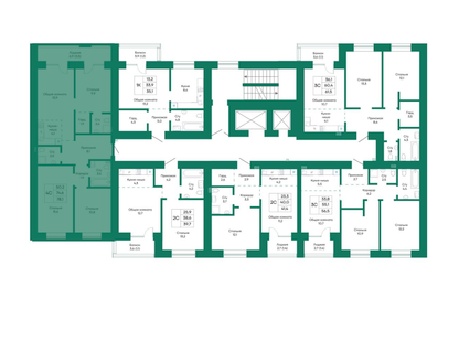 4-к. квартира, 78,1&nbsp;м²