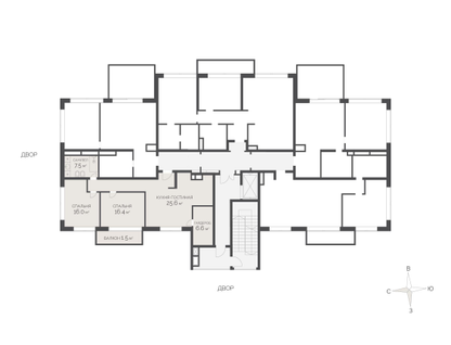 3-к. квартира, 76&nbsp;м²