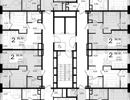 3-к. квартира, 68&nbsp;м²