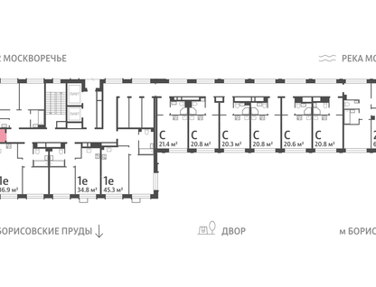 Студия, 26&nbsp;м²