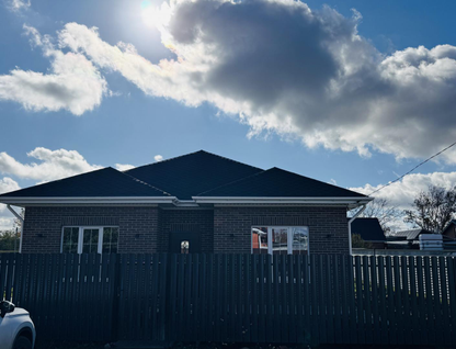 Одноэтажный дом, 100 м²