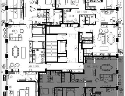 3-к. квартира, 141 м²