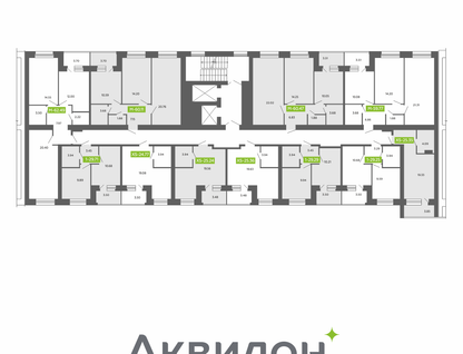 1-к. квартира, 29&nbsp;м²