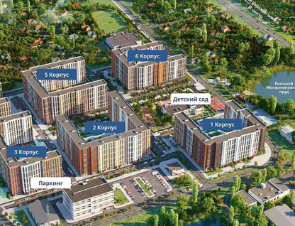 2-к. квартира, 55,7&nbsp;м²