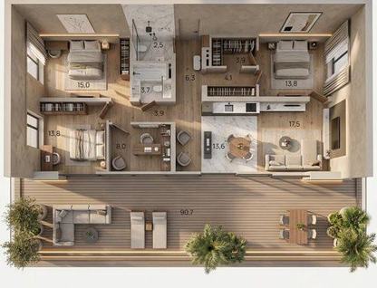 5-к. квартира, 133,3&nbsp;м²